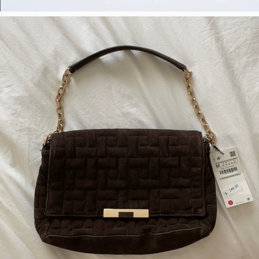Zara Inditex  crossbag Bob with zippers